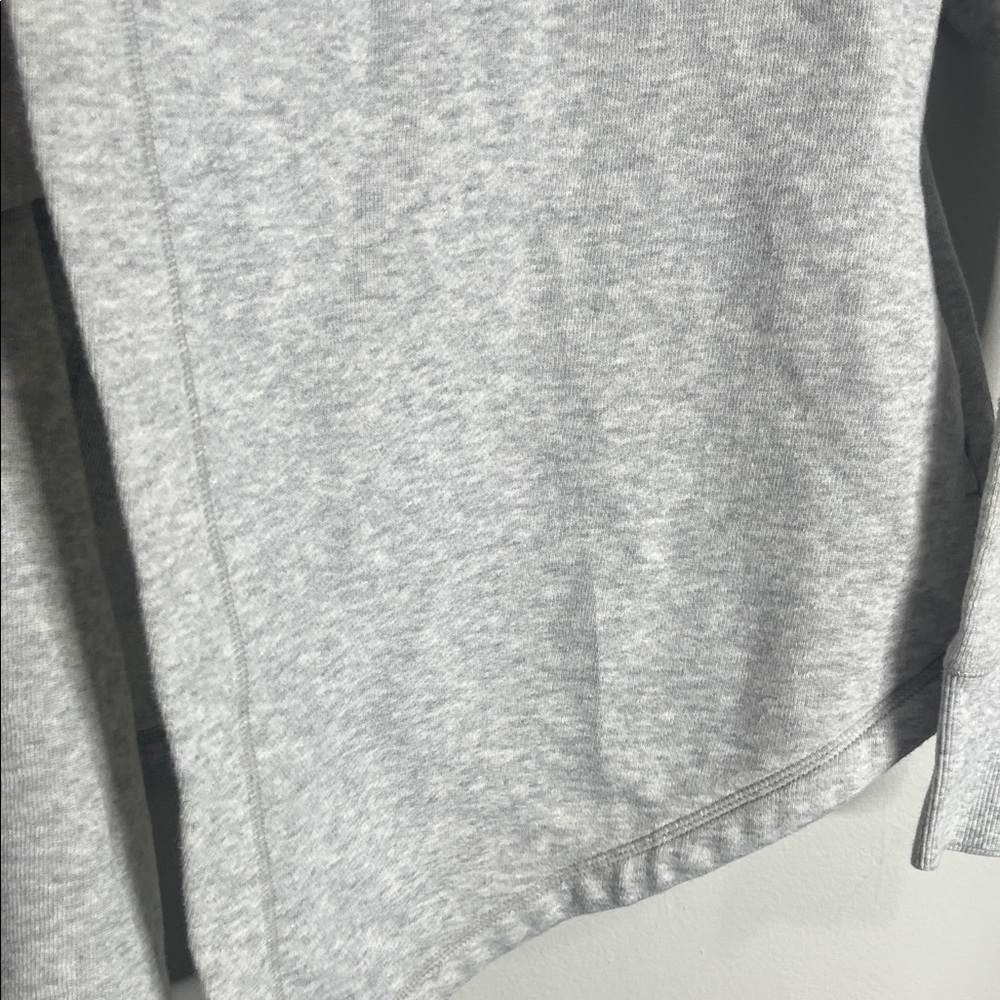 Zella Women's Light Gray Draped Sweater - Picture 5 of 6